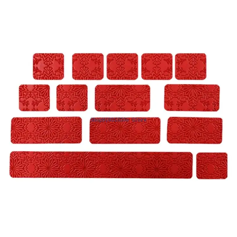 Anti Sweat Silicone Mouse Stickers With Strong Grip Tape Enhances Control During Intensed Gaming