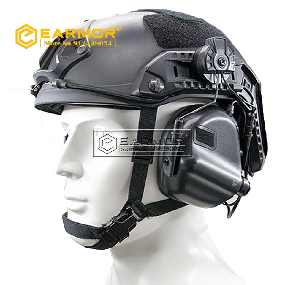 EARMOR New Tactical Headset M31 MOD4 & M61 Headset Cap Cover for M32 / M31 / M32-Mark3 / M31-Mark3