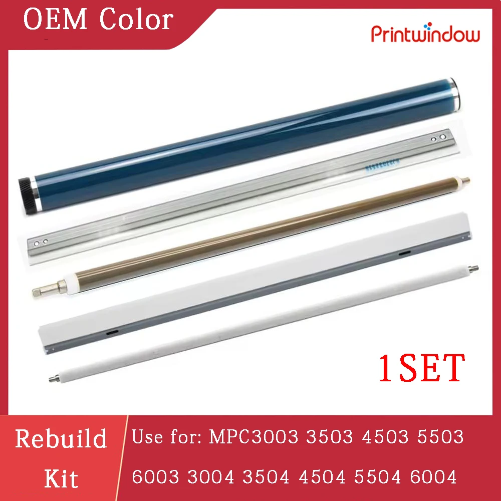 

1 комплект комплекта для восстановления барабана OPC для RICOH MPC3003 3503 4503 5503 6003 3004 3504 4504 5504 6004 D1862258 D1862219