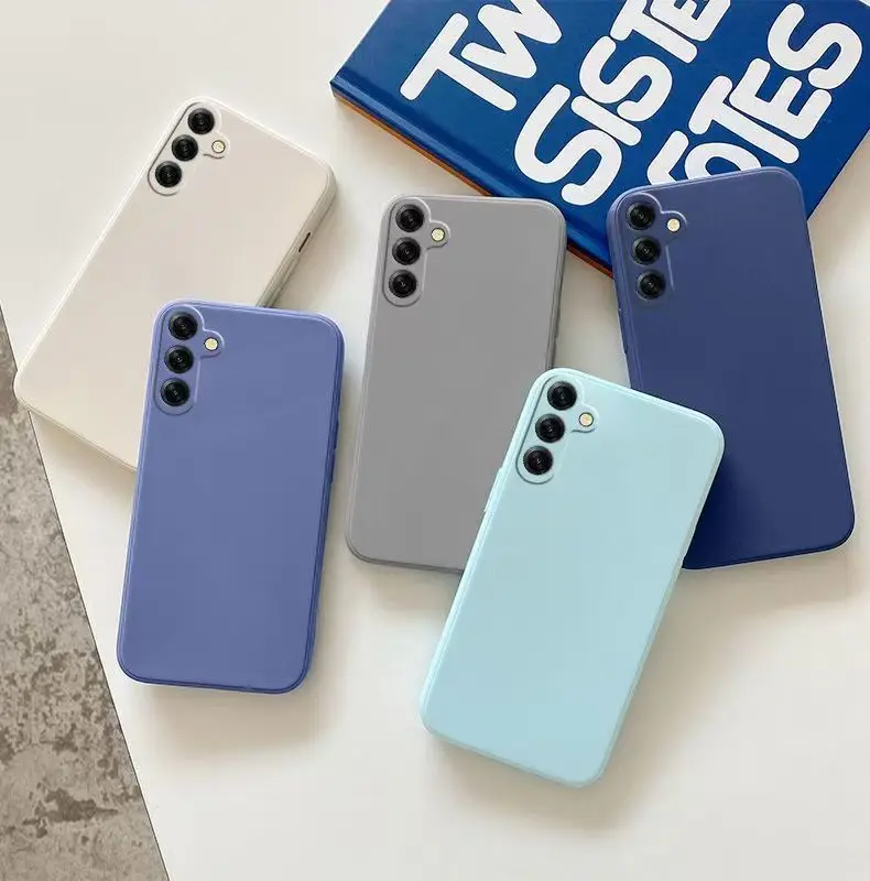 Flüssig-Silikon-Hülle für Samsung Galaxy A17 A37 A57 A07 A56 A36 A26 A16 A06 A55 A35 A25 A15 A05 A05S A04S A14 A24 A34 A54 Cover