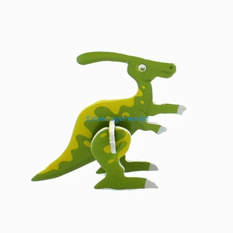 090B 54 ชิ้นปริศนาไดโนเสาร์ 3 มิติสำหรับผู้ใหญ่ครอบครัวและเด็กอายุ 3 ปีขึ้นไป