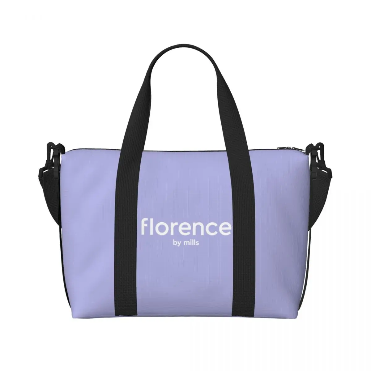 Custom Large Florence By Mills Tote Bag for Women Shopping Shoulder Beach Gym Travel Bag