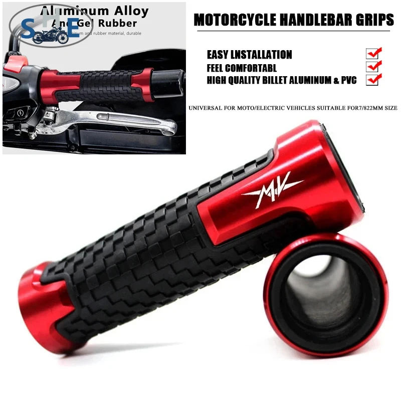 

For MV AGUSTA F4 RR/F4 RC F4 1000 F3 675 F3 800/AGO/RC/AMG CNC 22MM Motorcycle Accessories Handlebar Grips Handle Bar Grip Cover