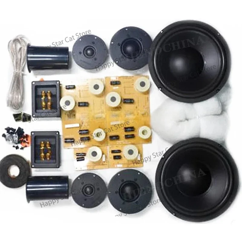 10 Inch Subwoofer DIY Speakers Kit HIVIQ1r+SS10+DMA-A+DN-B1F Speaker Driver Unit Hf-082 HiFi Speakers