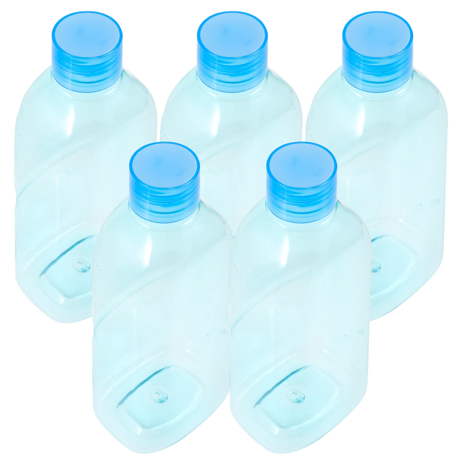 

5pcs 250ml Eye Care Liquid Bottles Lightweight Leak Proof Portable Plastic Dropper Mini Travel Household Empty for Eye