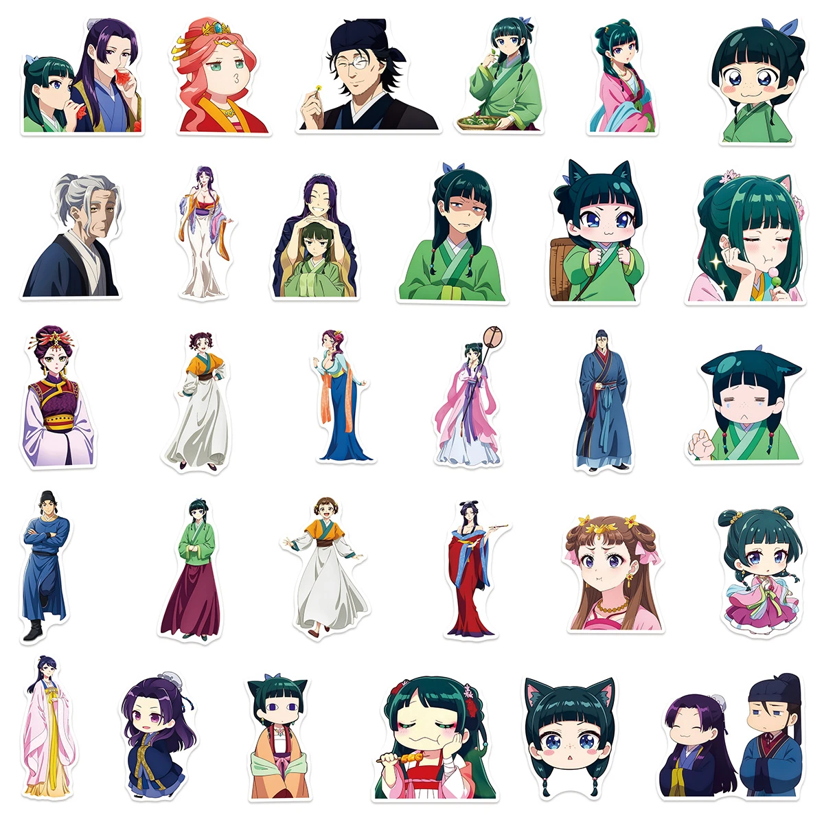 2027 New Style 55-Sheet 'Pharmacy Girl' Whispering Planner, DIY Decorative Phone Case Adhesive Sticker