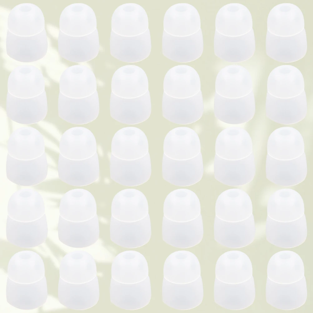 

50 Pcs Headphone Silicone Sleeve Earphone Caps Invisible Earbuds Cover Case Wireless Accessory Double Layer