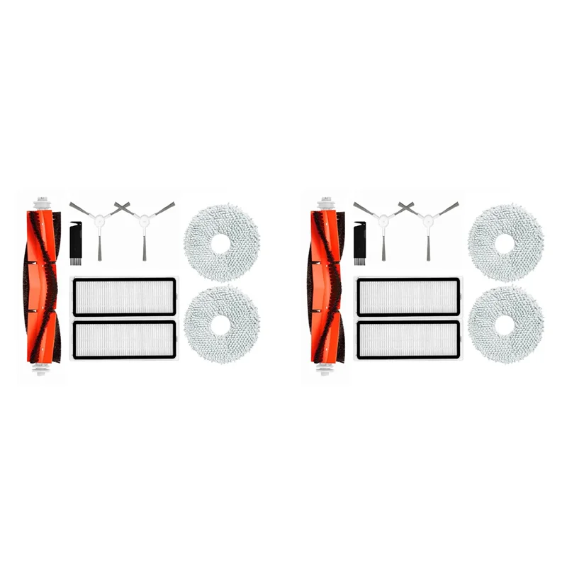 

A69E2 Set Compatible For Xiaomi Robot Vacuum S10+ /S10 Plus B105 Spare Parts Main Side Brush Hepa Filter Mop Rag Cloth