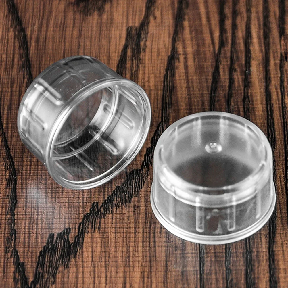 

16 Pcs Shake Cup Lid Seal Oscillator Caps Cocktail Maker Cover Transparent Coffee Tumbler Replacement Juicer Container Bottles