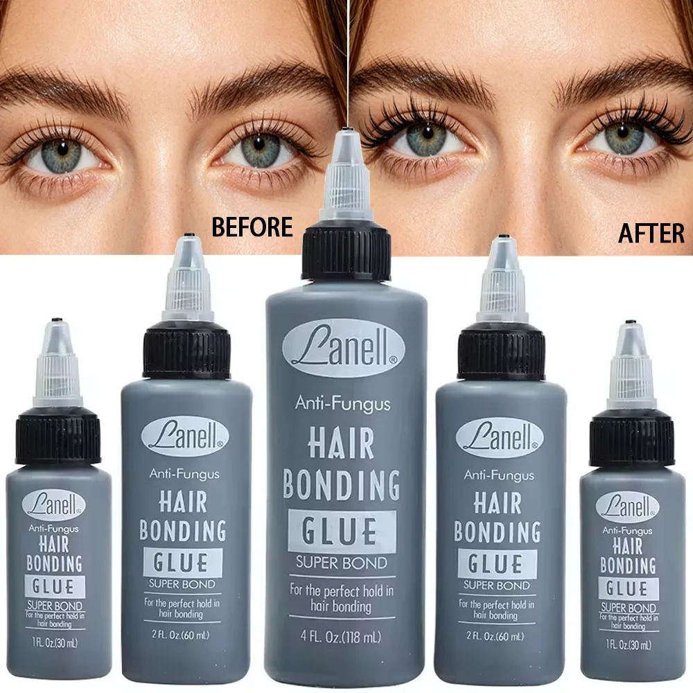 Bonding Glue Eyelash Extension Glue Waterproof Fast Drying Strong Hold Adhesive Professional Invisible Bond Fast Dryi 1/2/4oz
