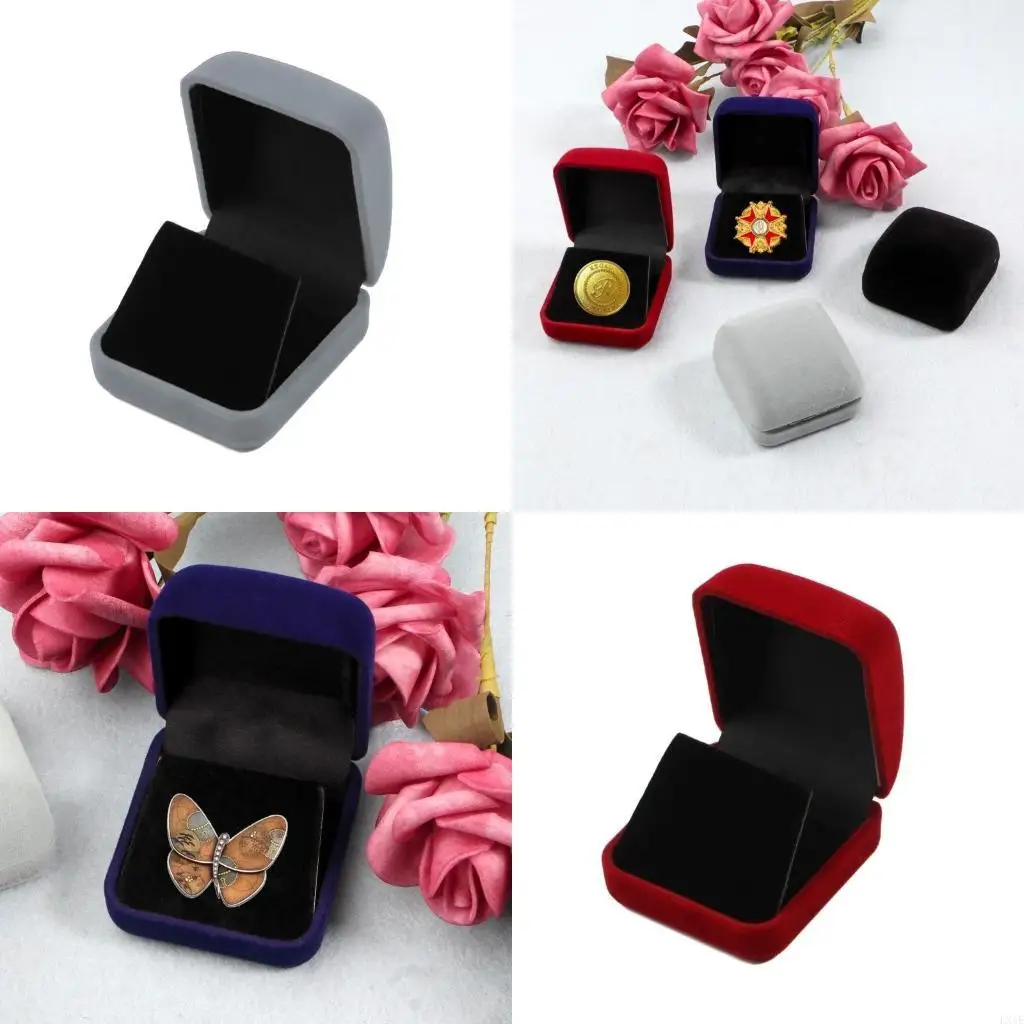 

Gift Box Medals Display Box 2x2.2x1.25In Coin Display Storage Case
