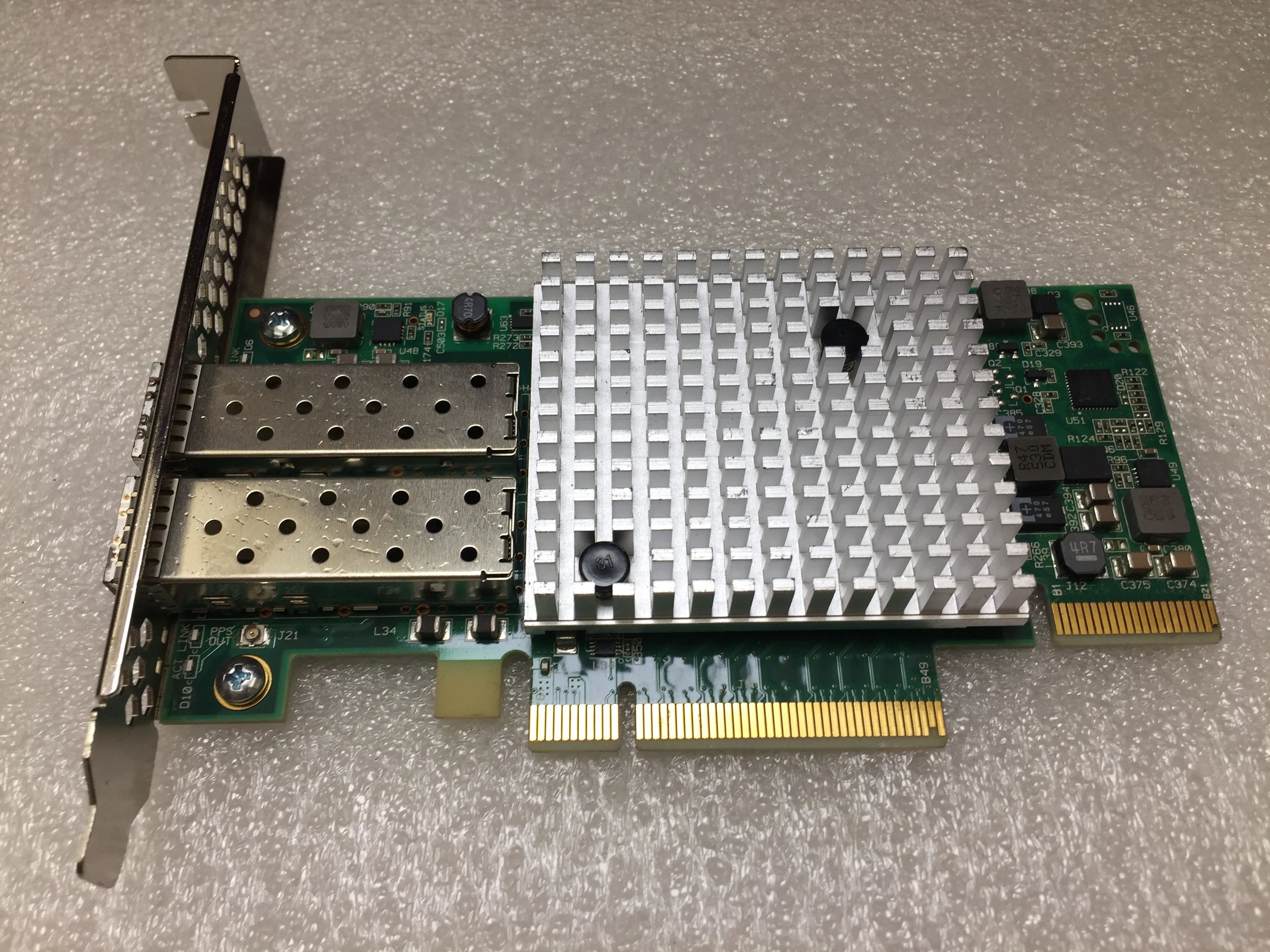 SFN7501 S7120 sfn7122 SFC9120 2Port 10GbE PCIe 3.0 Server Adapter card