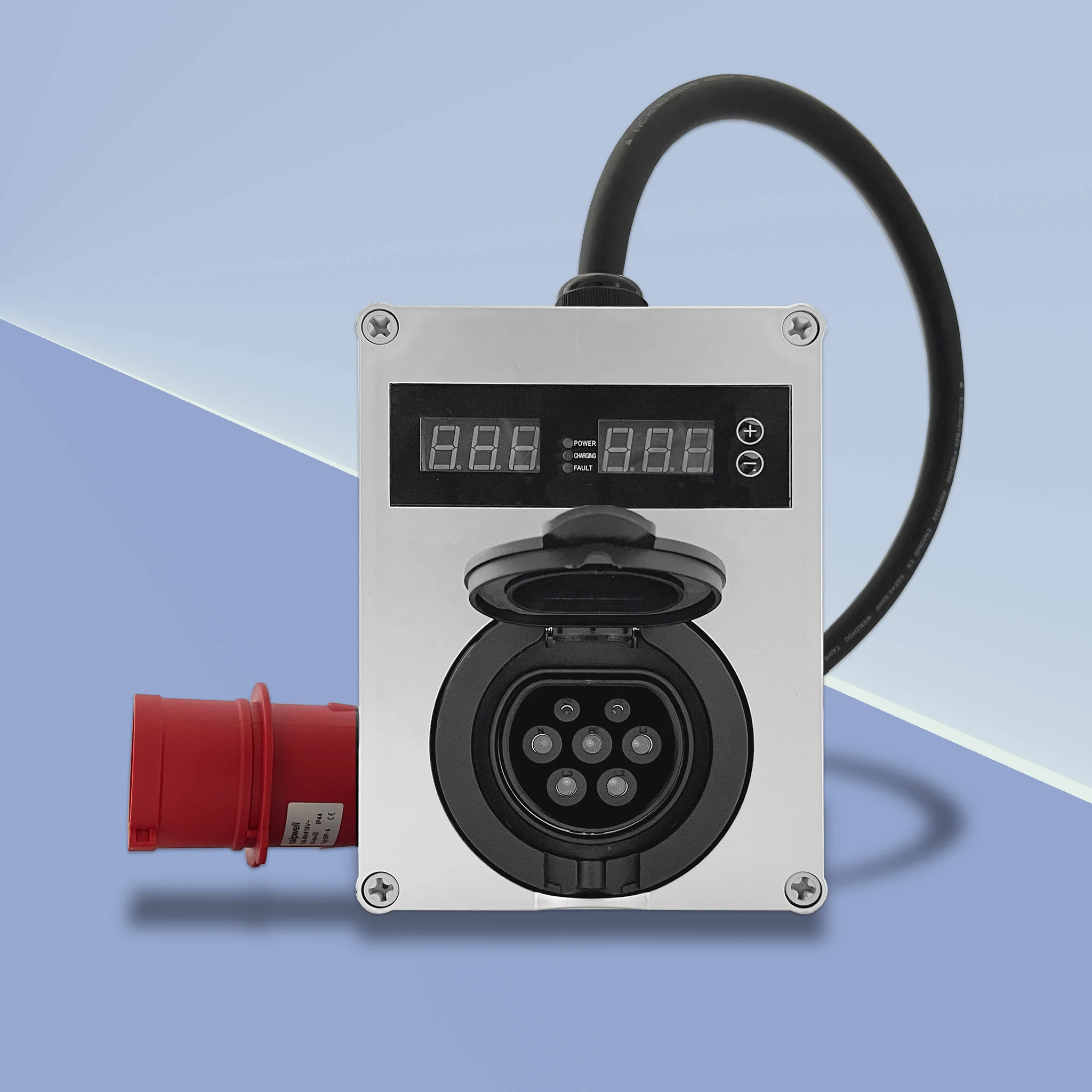 New Tary EV AC Portable Charger 22KW 380V 3 Phase 11KW Type2 Factory Source CEE Plug Socket Type Plug And Charge APP Stable