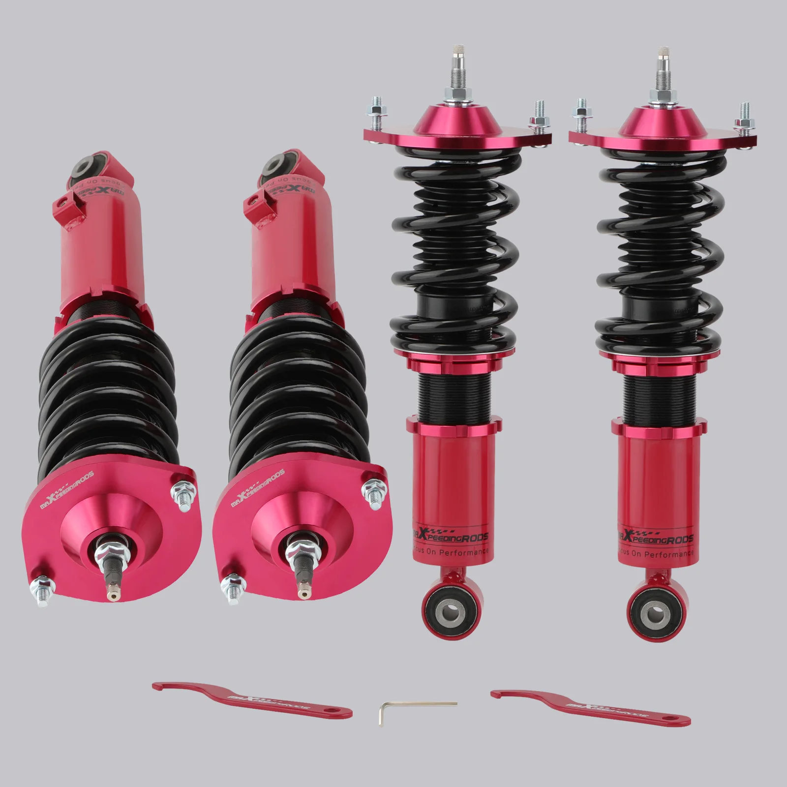 24 Levels Coilovers Suspension For Mazda Miata MX-5 NA NB 1.6L 1.8L 1989-2005 24 Level Adj.Damper+Height