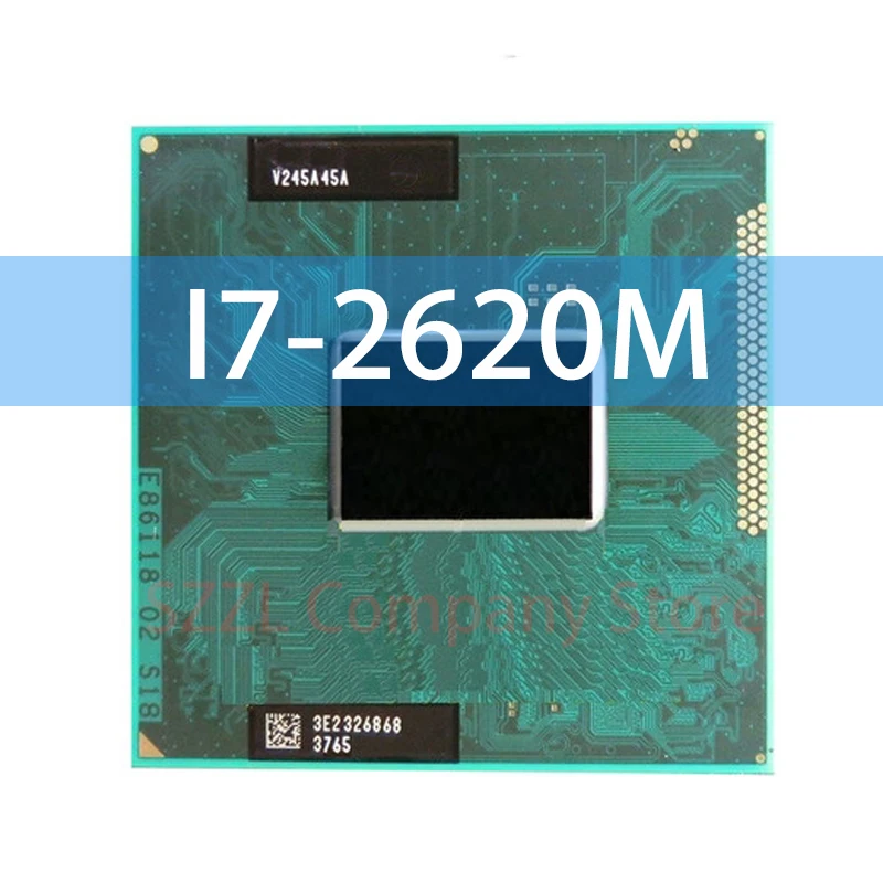 Core i7-2620M I7 2620M SR03F 2.7 GHz Laptop Cpu Processor 4M 35W Socket G2 / rPGA988B