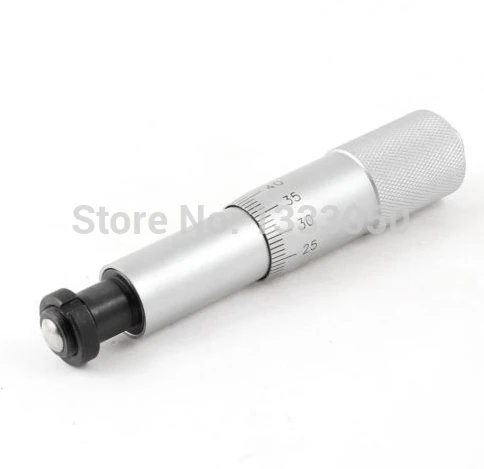 hot selling 99mm Length 0.01mm Accuracy 0-25mm Thread Pointed Micrometer Head Silver Tone