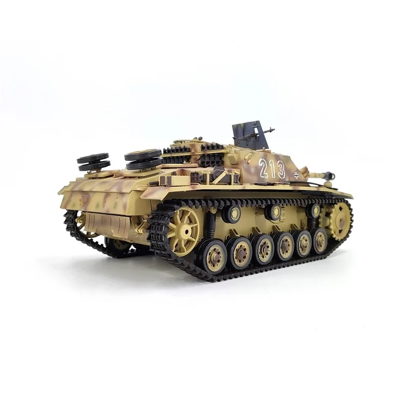 Henglong Kebinque 3868-1 char jouet télécommandé allemand pour garçons modèle militaire avec fonction de fumée cadeau de Simulation réaliste