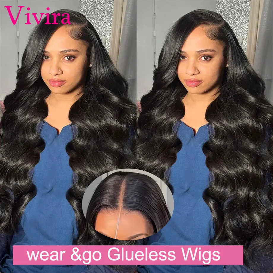 

Glueless Wigs Human Hair Ready To wear 4x4 5x5 Hd Transparent Lace Frontal Wig Pre Cut Pre Plucked Body Wave Lace Closure Wig