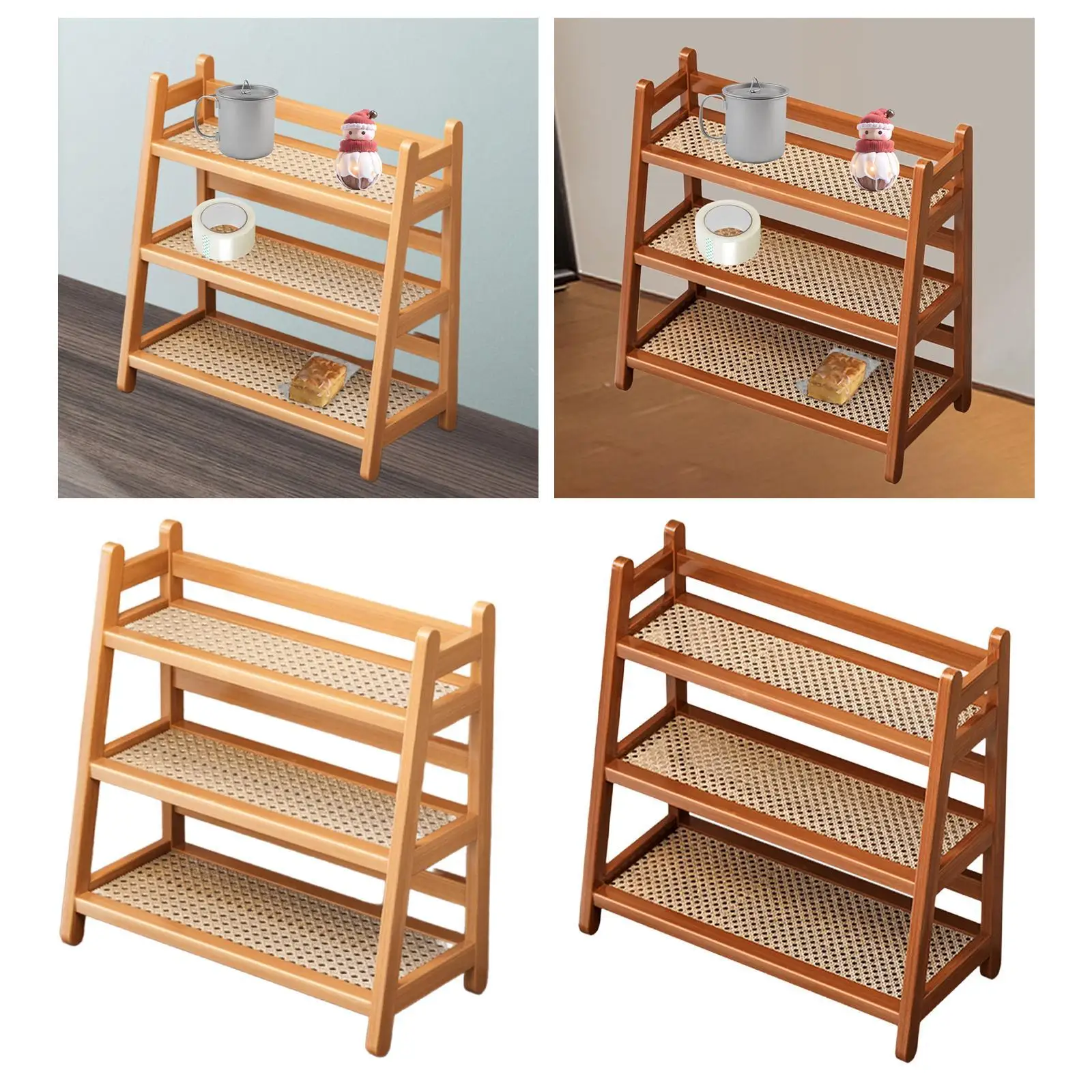 

Coffee Syrup Rack Organizer Seasoning Holder for Pantry Vanity Tabletop