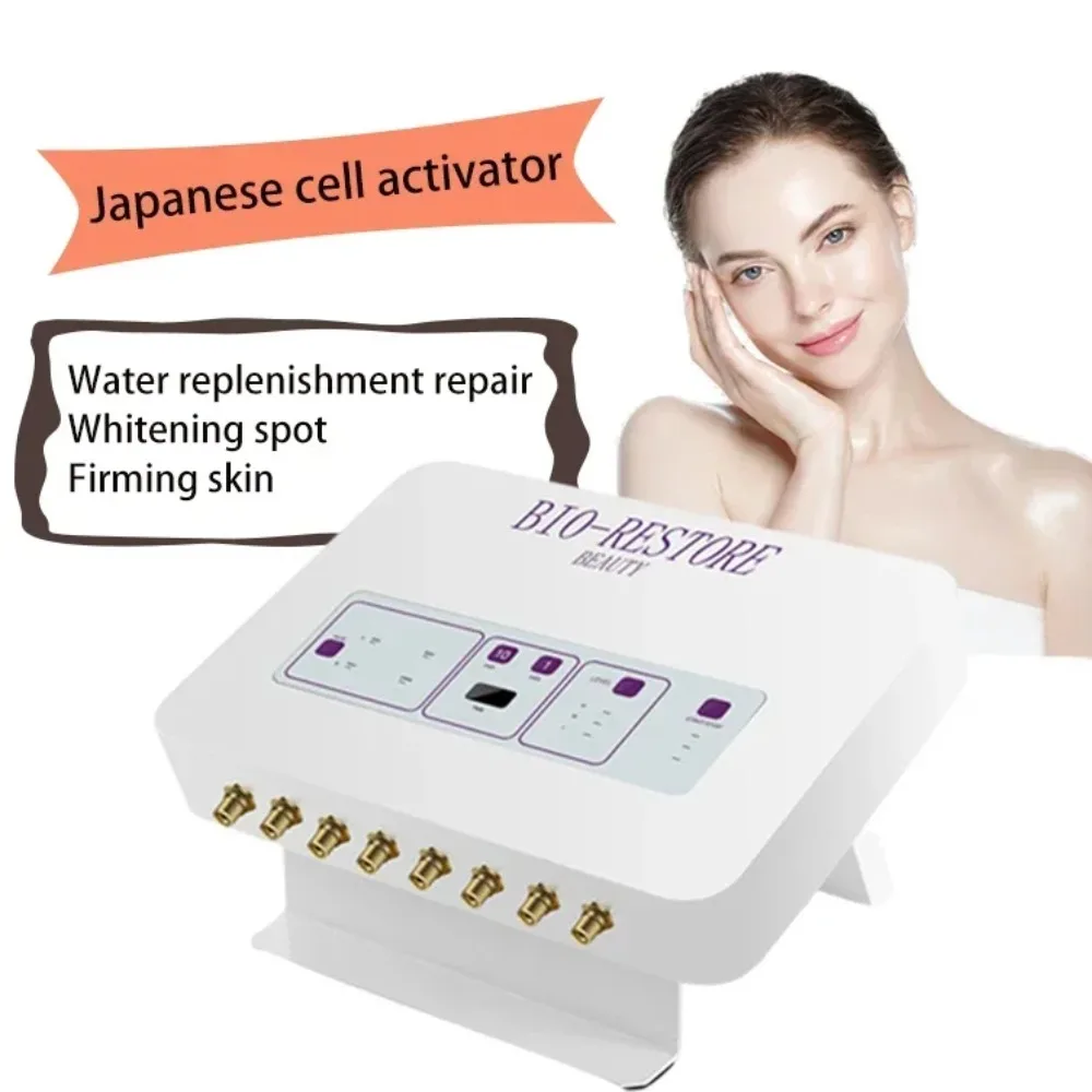 2023 new  ion cell repair and activation instrument Bio-Restore Microcurrent ionic ski care machi