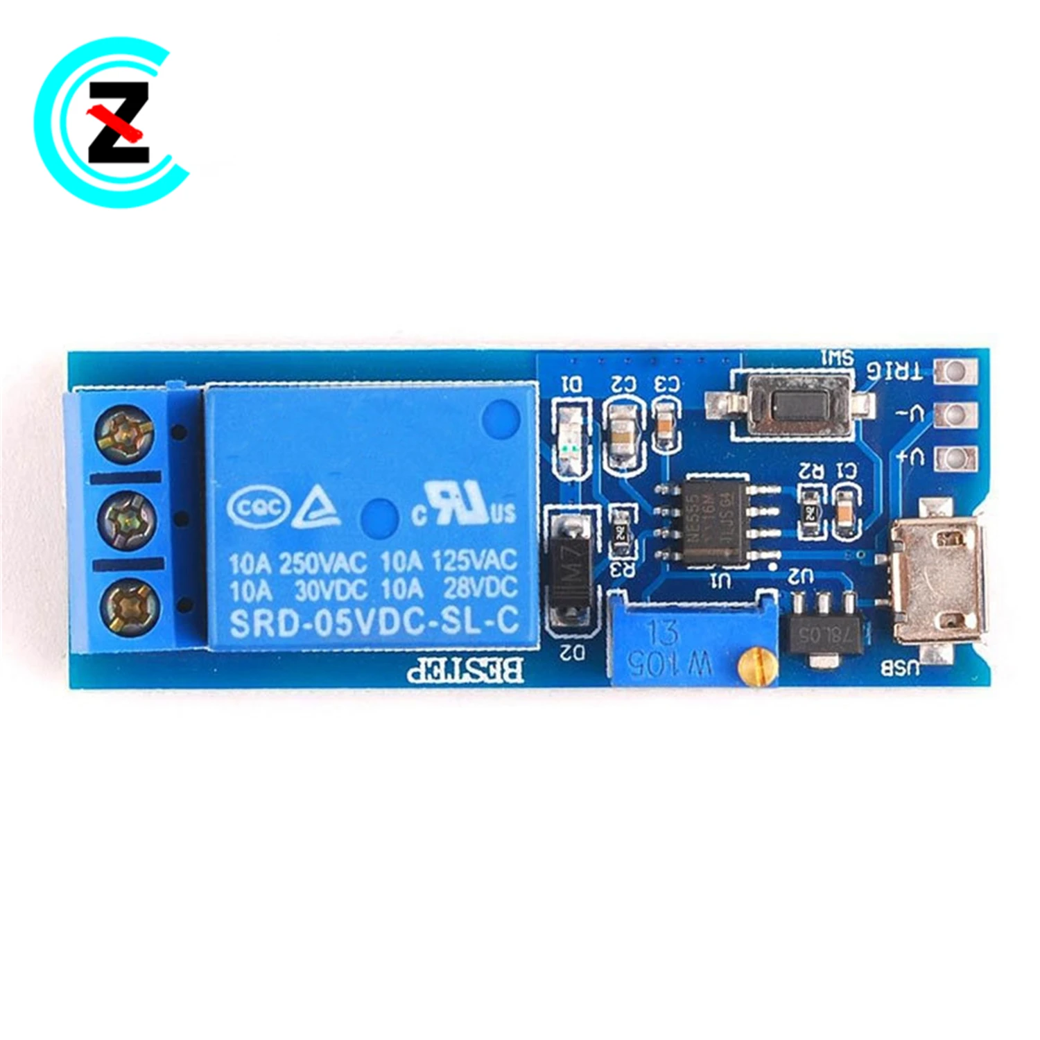 XY-018 Modulo relè ritardo trigger ad ampia tensione 5V-30V Modulo timer interruttore ritardo interruttore ritardo