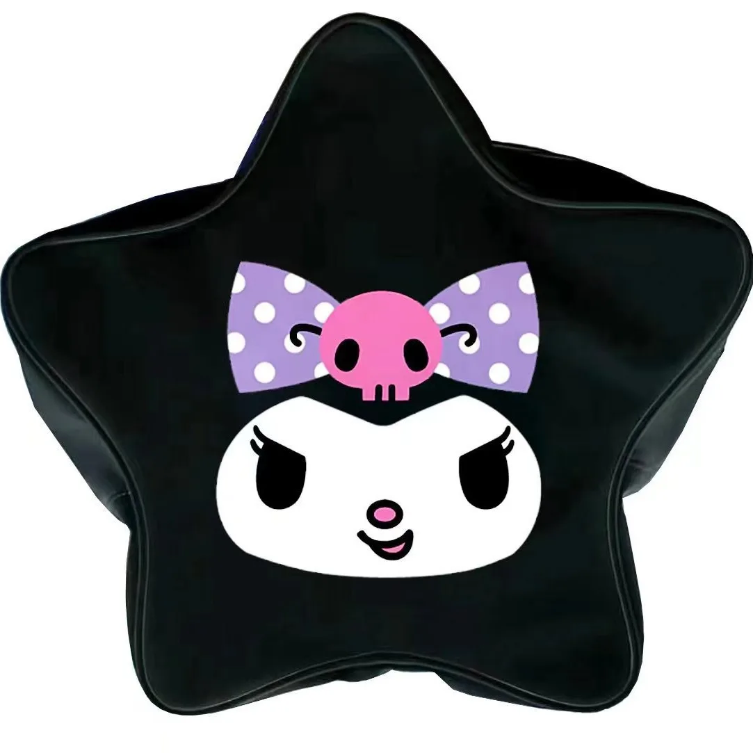 Sanrio Kuromi Hello Kitty Backpack Kawaii Creative Five-pointed Star Large-capacity Y2k Sweet Style Backpack Children's Gift