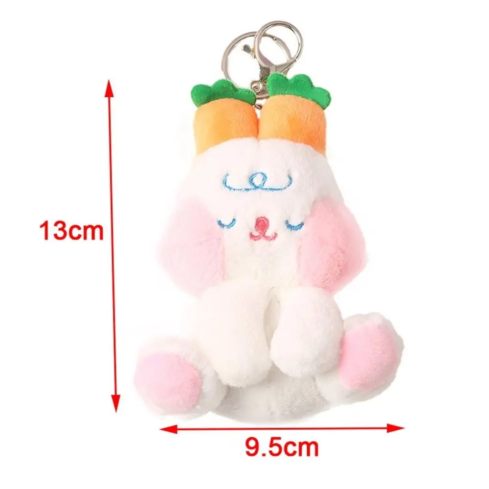 Soft Stuffed Doll Plush Rabbit Keychain Bag Accessories Plush Keychain Pendant Pendant Animal Plush Toy Car Key Ring Bag Key