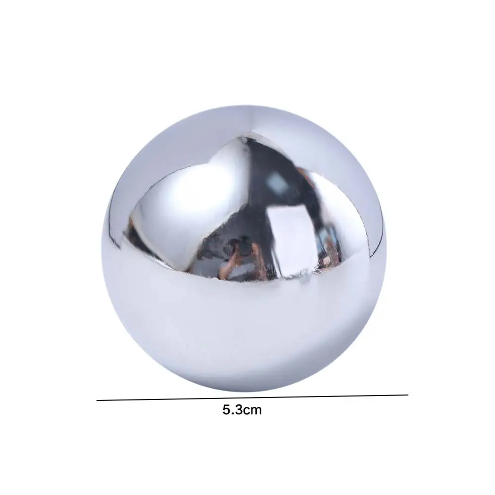 

Stress Relaxation Fitness Iron Ball Hand Exercise Solid Silver Hand Massage Balls Rolling Electroplate Chinese Health Balls