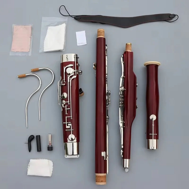 Maple Wood Material Bassoon And Double Bassoon Abundant Supply Bassoon And Other Large-sized Wind Instruments Prompt Delivery