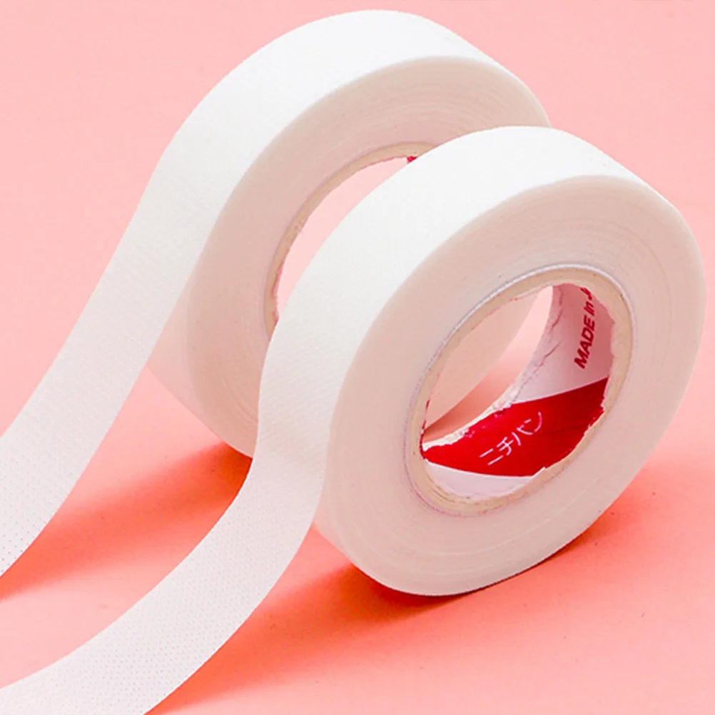 

6rolls Eyelash Extension Tapes Lash Grafting Tool White Strong Durable Home Salon Use Smooth Surface