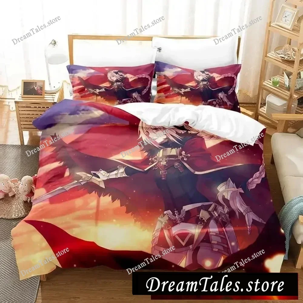

3D Printed Anime Fate - Astolfo Bedding Set Boys Girls Twin Queen Size Duvet Cover Pillowcase Bed Kids Adult Home Textileextile