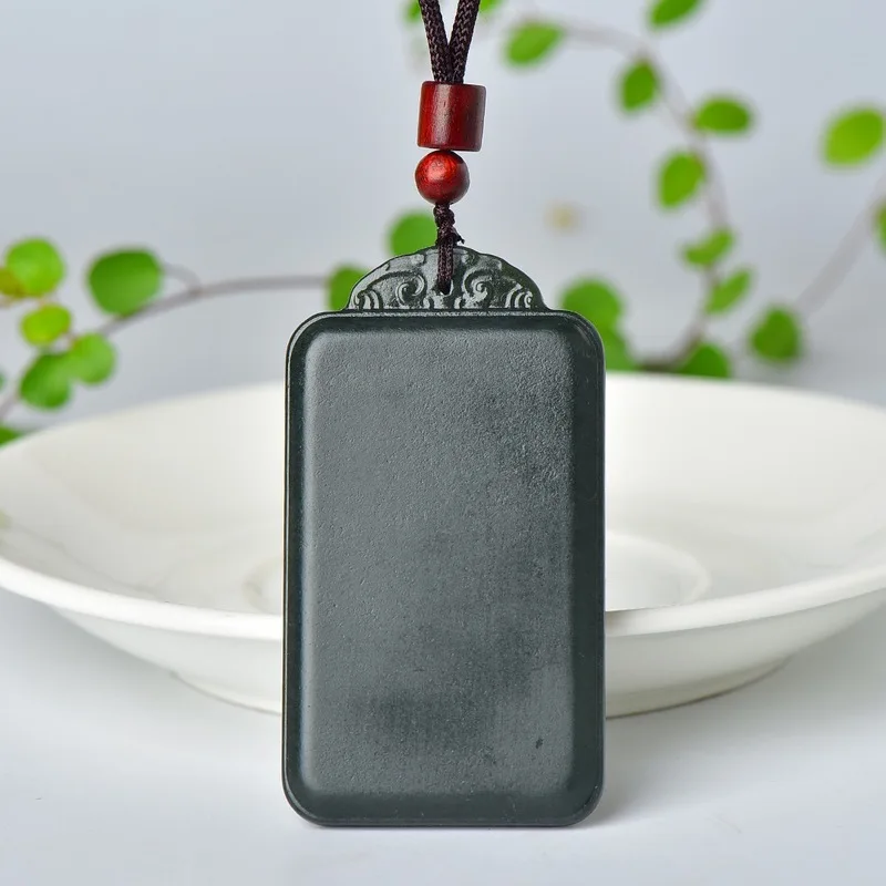 Hetian Men And Women, Jade Guanyin Bodhisattva Pendant