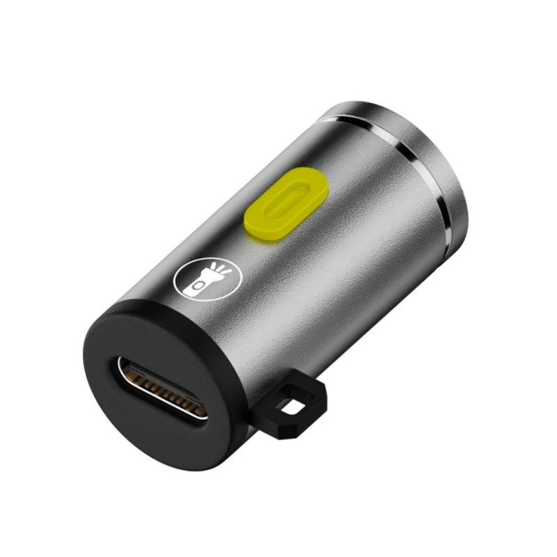 Travel Friendly USB C Powered Flashlights Torches Without Battery Replacement