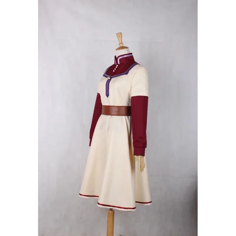 

Shirayuki Cosplay Costume Snow White with the Red Hair Chemist Pharmacist Outfit tt9]