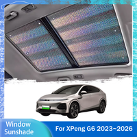 For XPeng G6 2023~2026 2024 2025 Car Sky Curtain Panoramic Skylight Sunshade Sun Shade UV Protector Parasol Accessories