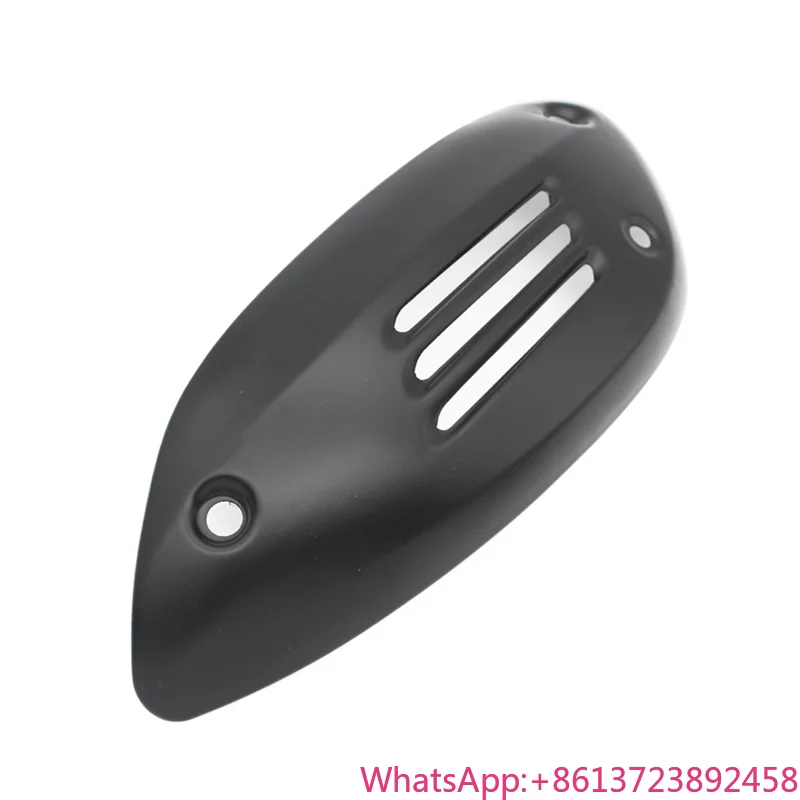 

1 PCS Motorcycle Exhaust Pipe Cover Right Muffler Heat Shield Case Parts Accessories For VESPA GTS 125 250 300 GTV GTE 2013-2021