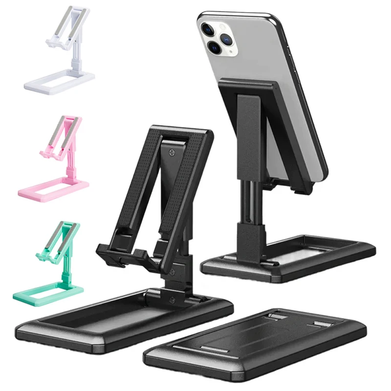 Upgrade Desk Mobile Phone Holder Stand For iPhone iPad Xiaomi Adjustable Desktop Tablet Holder Universal Table Cell Phone Stand