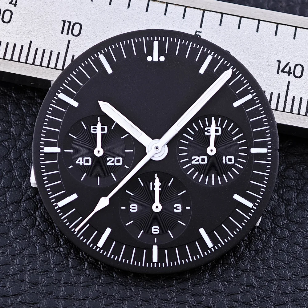 32.5MM Diameter dial Luminous Dial for VK63 Movement Watch Accessories for vk63 watch accessories maintenance tools