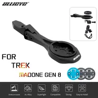 Out Front Computer Mount For TREK Madone SLR GEN8 Integrated Handlebar Compatible With Gopro/Garmin/Bryton/Wahoo Aluminum Alloy