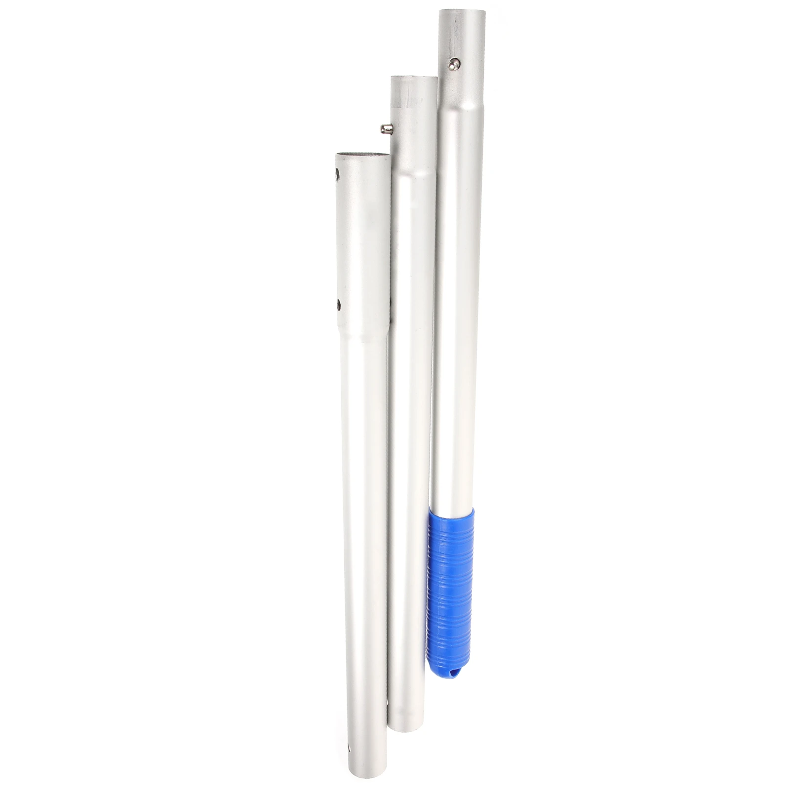 

Aluminum Pool Pole Skimmer Net Fishing Rod Adjustable Metal Connecting Poles for Cleaning Pond Lake Aquarium Gardening Tools