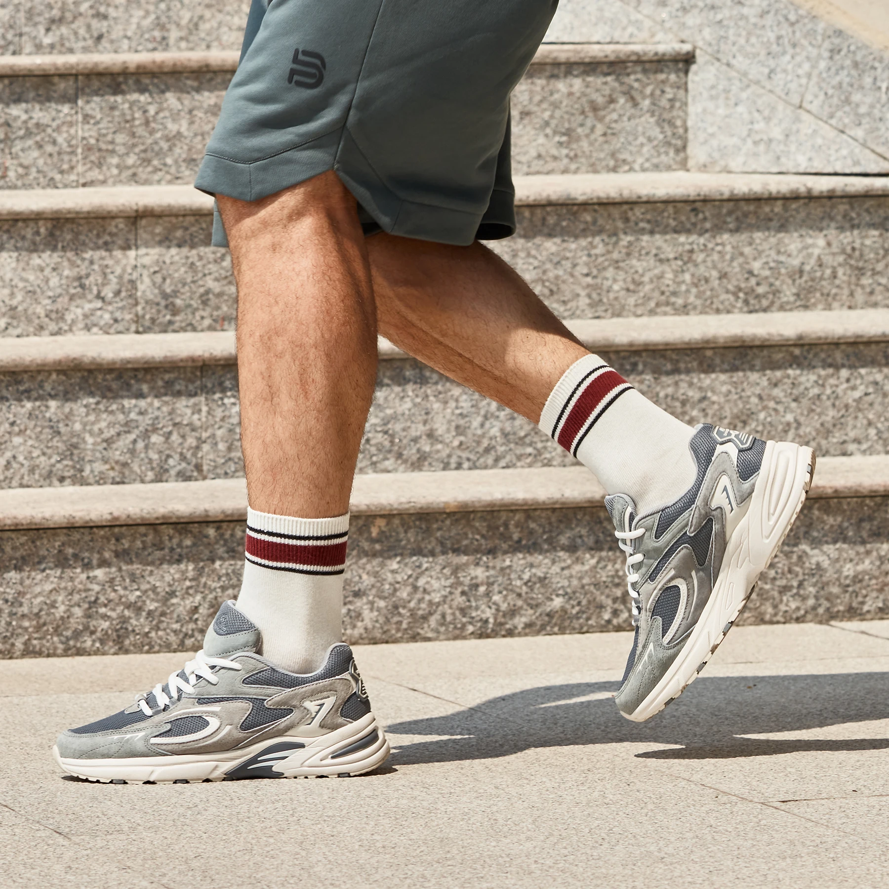 Baasploa Men Running Shoes 2025 Fashion  Mesh Breathable Sport for Men Fashion Comfort Lightweight Walking Sneakers Non-Slip