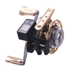 WOEN Digital display Rafting reel L65PE Automatic wiring Heavy lead Ice fishing reel Magnetic drawdown Raft wheel