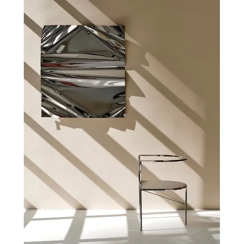Large Modern Indoor Garden Decorative Metal Crafts Art Metal Wall Decoration Trim