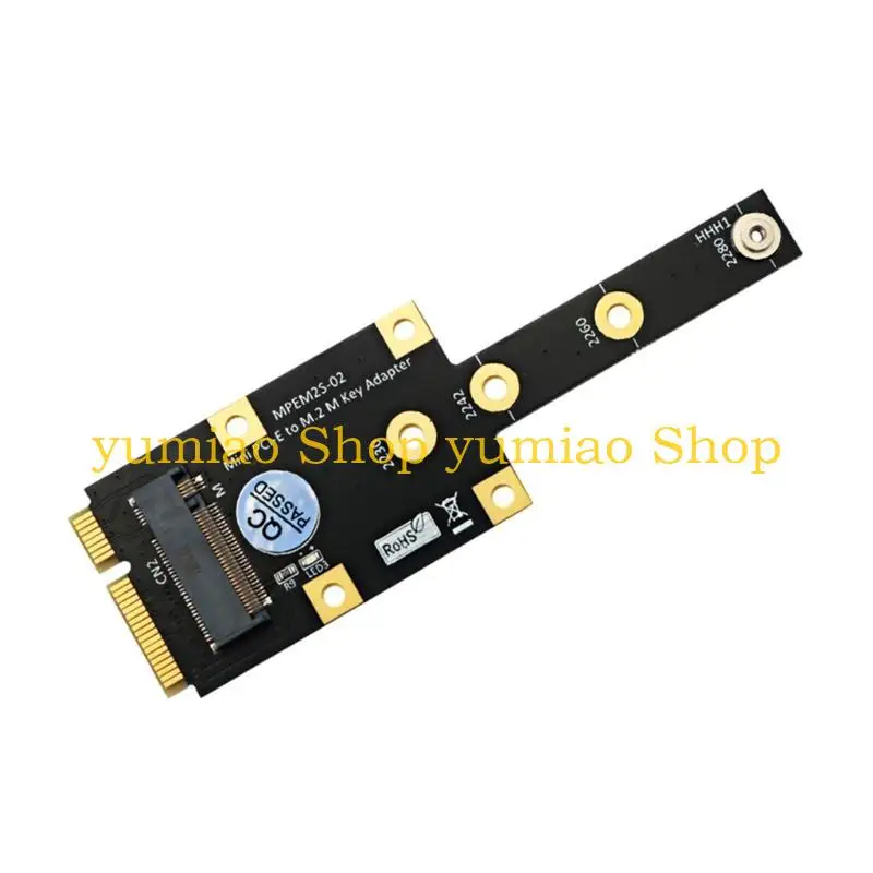 587B Mini PCI-E to NVME SSD M.2 M Converter Risers Board Expansion Card for 2230
