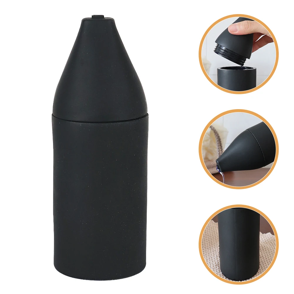 

Squeeze Soap Dispenser Black Kitchen Bathroom Liquid Hand Wash Refillable Bottles Portable Lotion Dispenser Container