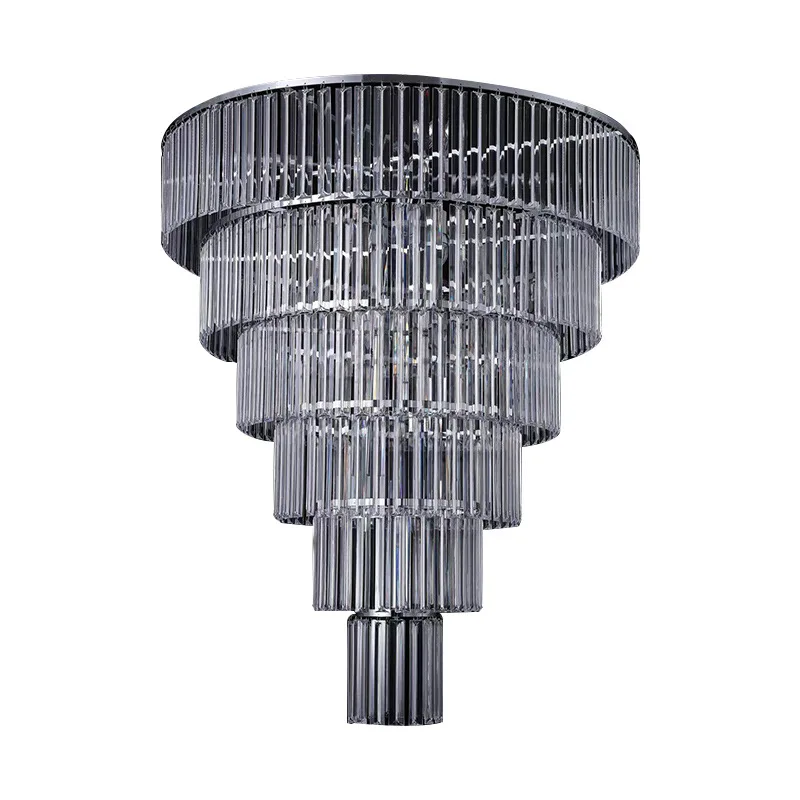 

Wedding, transparent, European style, multi-layer, crystal, chandelier, ice bar, arrangement