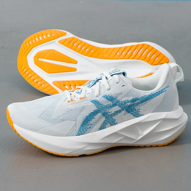 

Asics Men's Sports Shoes Novablast 5 Fitness Training Cushioning Wear-Resistant Breathable Running Shoes 1011B974-407