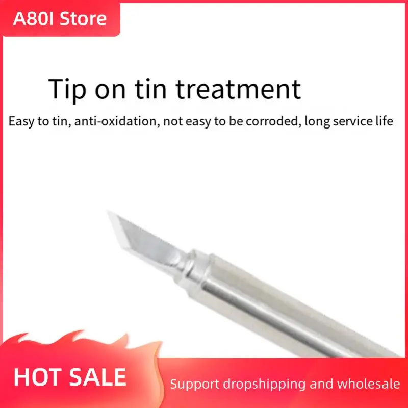 

A80I TS100 Electric Soldering Iron Tip, Constant Temperature Soldering Iron Tip, Horseshoe-Shaped Soldering Iron Tip Easy To Use