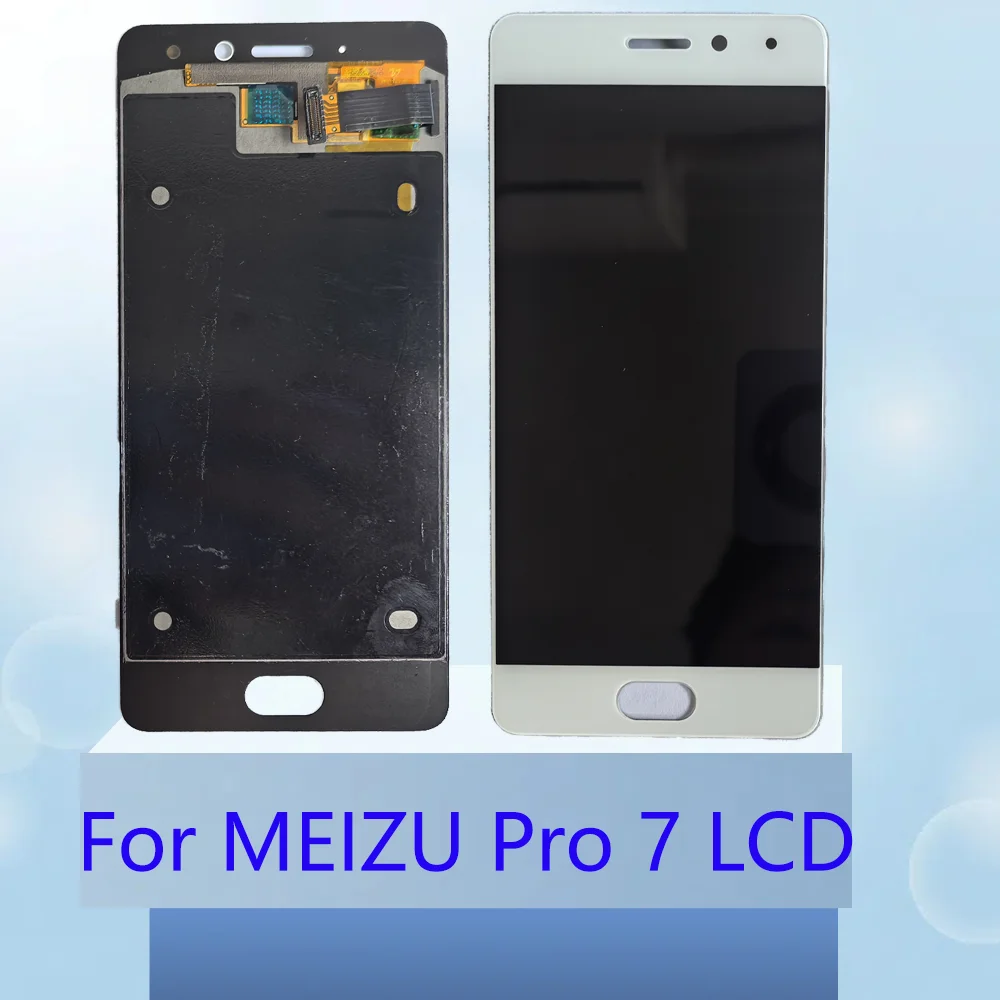 5,2-дюймовый AMOLED ЖК-дисплей для Meizu Pro 7 M792H M792Q AMOLED ЖК-дисплей с сенсорным экраном и рамкой для дигитайзера, запасные части