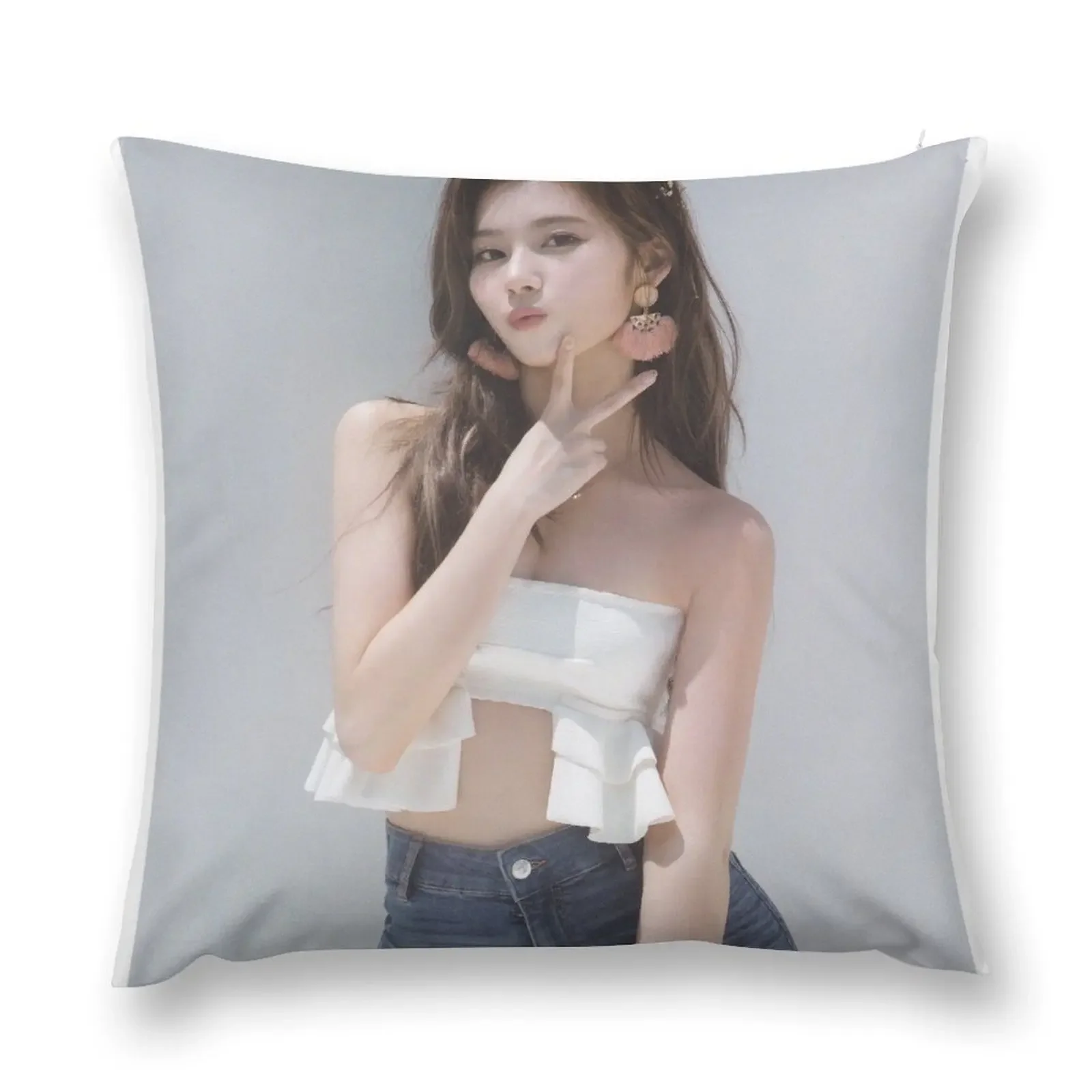 TWICE Sana Throw Pillow Pillowcases For Pillows pillow pillowcase Room decorating items Christmas Pillow Cases